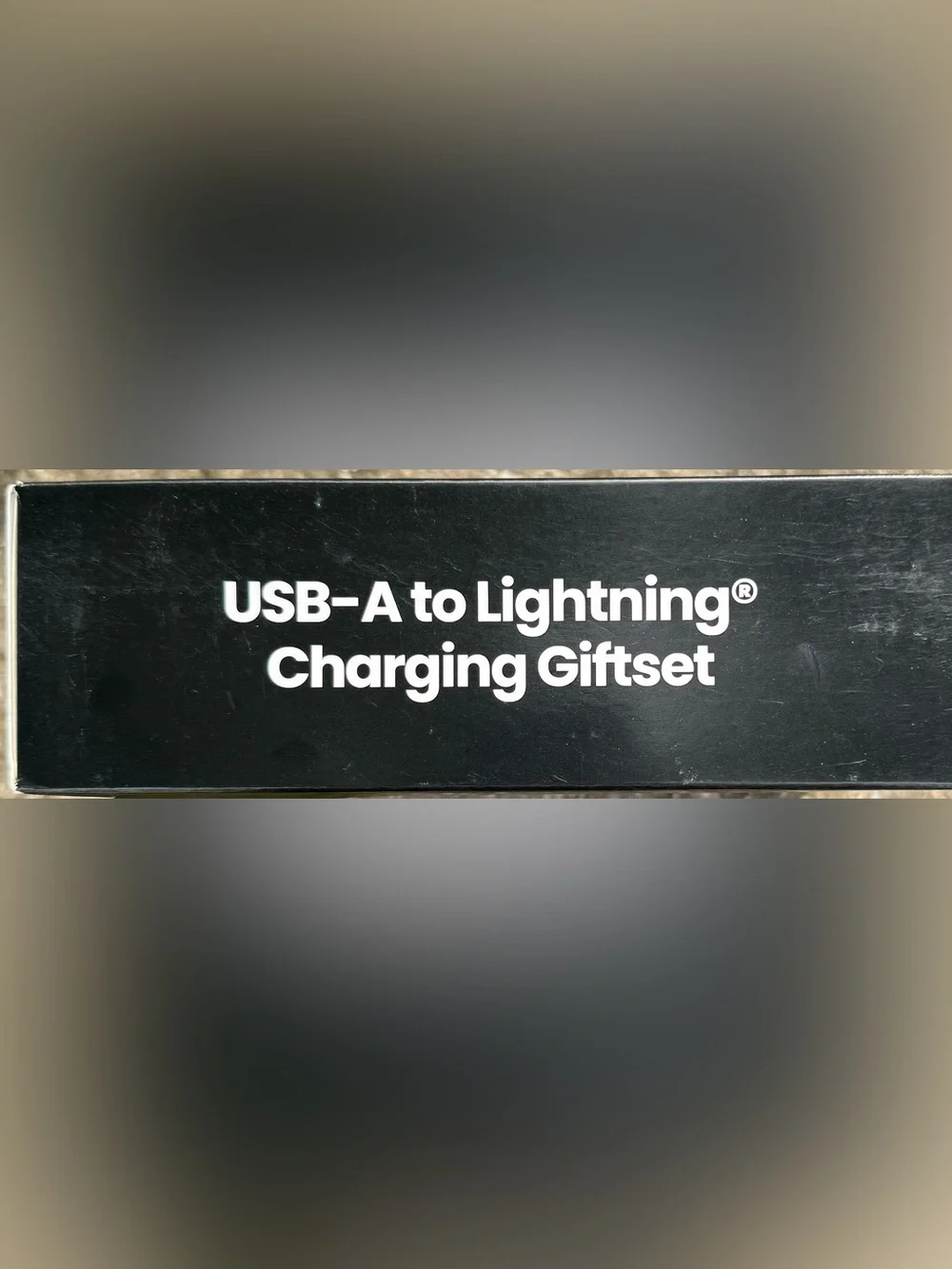 USB-A to Lightning Charging Giftset – Black (Made for iPhone/iPad)